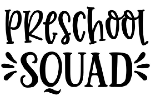 Preschool Squad: A Playful and Educational Logo for Early Learning