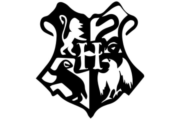 Stylized Hogwarts House Crest