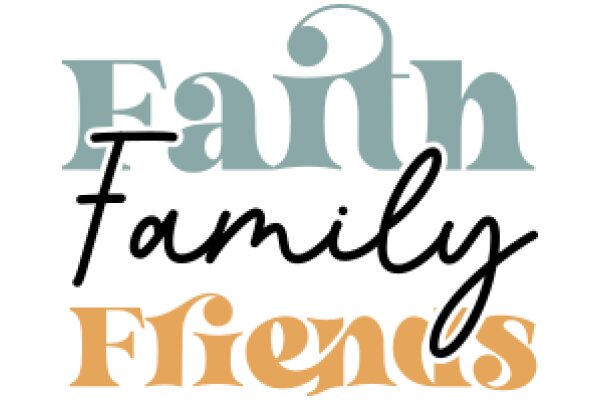 Faith, Family, and Friends: A Graphic Design Showcasing the Importance of Relationships