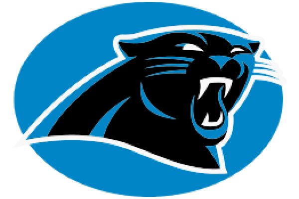 Vivid Blue and Black Panther Logo