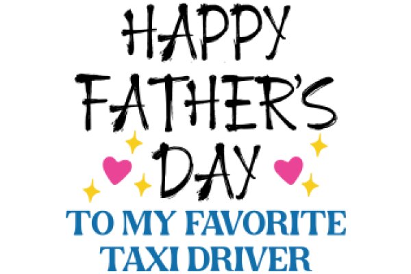 Happy Father's Day from Your Favorite Taxi Driver