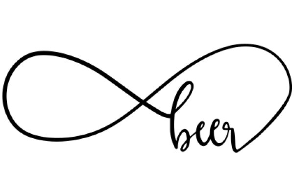 Elegant Black Ink Logo for Beer