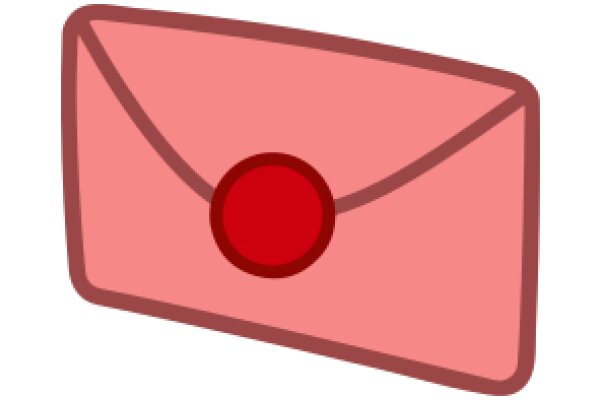 A Red Envelope with a Round Seal