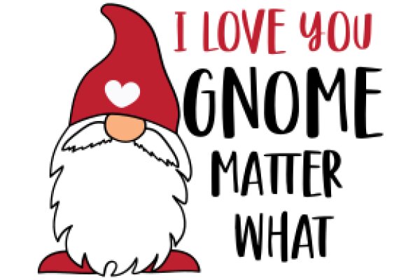 Gnome-themed Valentine's Day Greeting