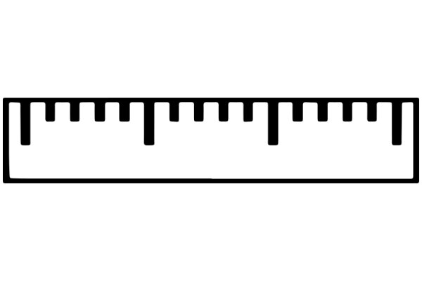 A Simple Image of a Ruler