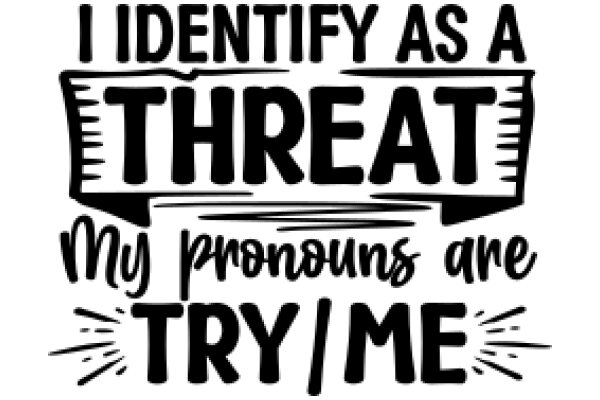 Identifying as a Threat: My Pronouns Are Try/Me