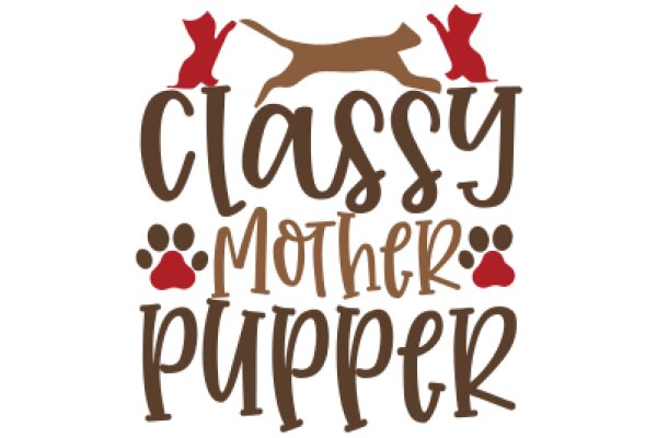 Classy Mother Puppy: A Tale of Companionship and Care