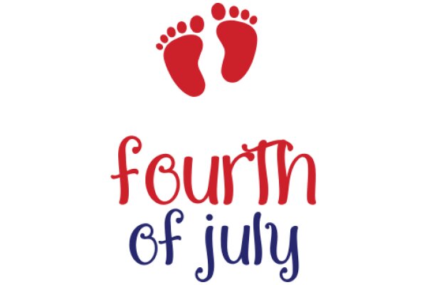 Celebrating Fourth of July with a Red Footprint