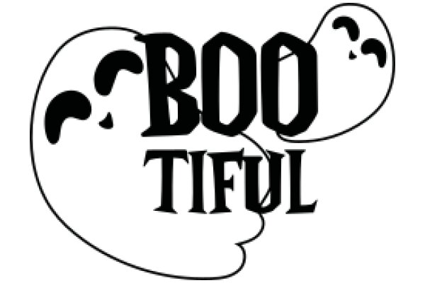 Boo Tiful: A Playful Halloween Logo