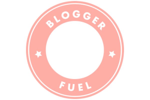 Pink Circle with 'Blogger Fuel' Inscription