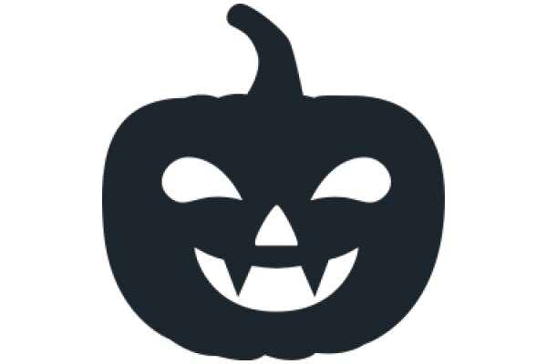 Digital Art: A Pixelated Halloween Pumpkin Emoji