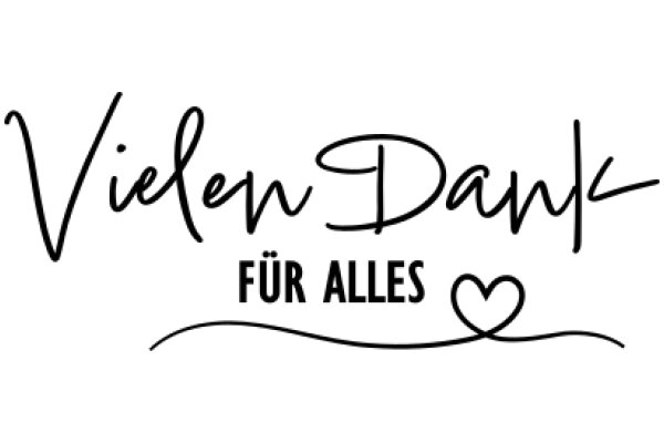 Vielen Dank für alle Liebe