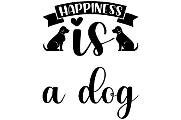 Happiness is a Dog: A Logo for Dog Lovers