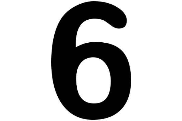 A Clear and Simple Representation of the Number Six