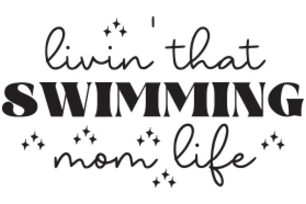 Embrace the Joy of Swimming and Mom Life with This Empowering Quote!