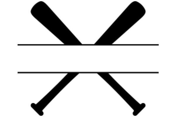 Simplified Baseball Bat Icon