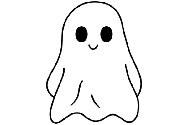 A Simple, Friendly Ghost Emoji