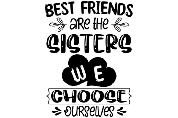 Best Friends Are the Sisters We Choose Ourselves