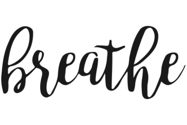 Stylish Logo for a Breathing App