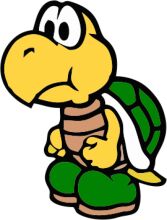 A Friendly Turtle Character: A Cartoon Illustration