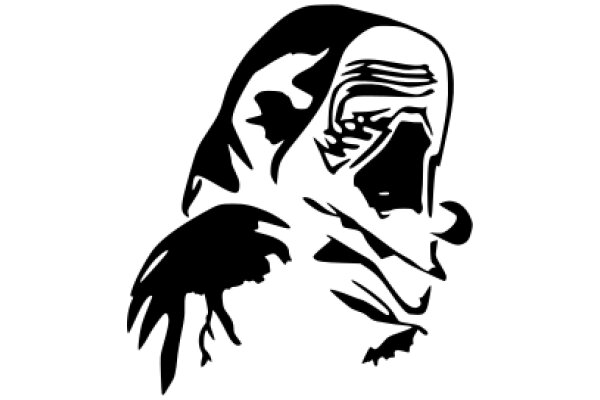 A Silhouette of a Character from Star Wars