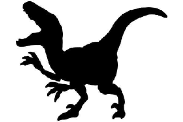 Silhouette of a Dinosaur: A Classic Symbol of Prehistoric Life