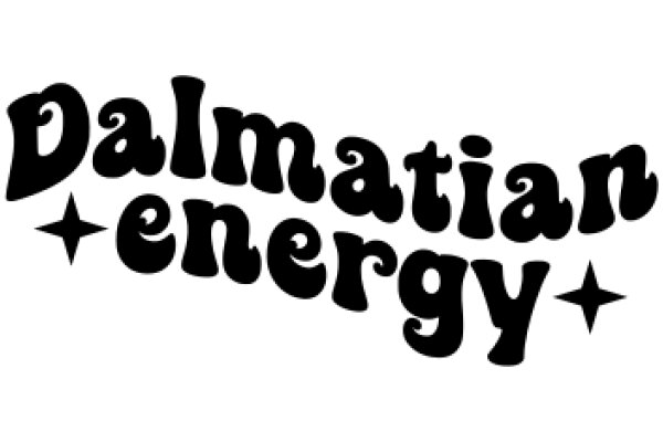 Stylized Dalmatian Energy Logo