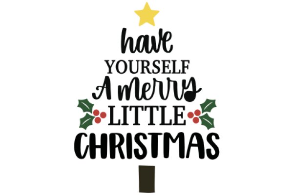 Merry Little Christmas: A Personalized Holiday Greeting