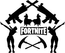 Fortnite: A Silhouette of Adventure and Battle