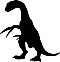 Silhouette of a T-Rex: A Classic Symbol of Prehistoric Life