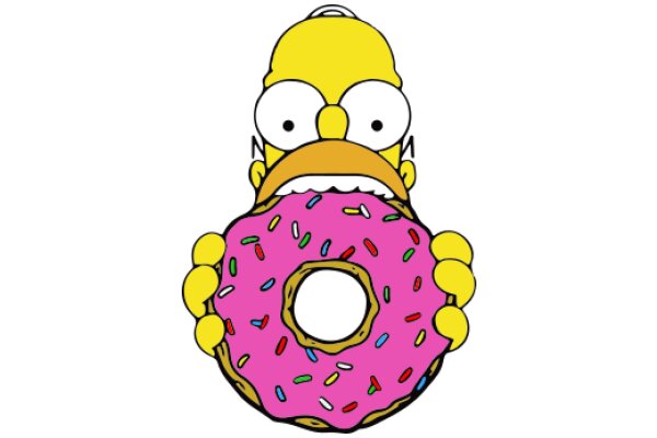 The Simpsons' Homer Simpson: A Delightful Donut Enthusiast