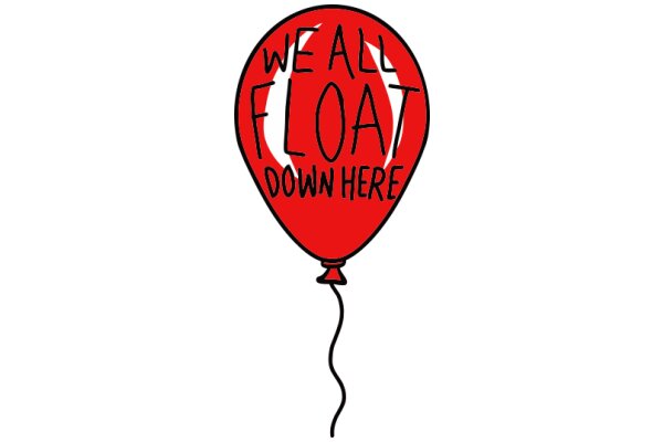 We All Float Down Here: A Playful Take on the Classic Balloon