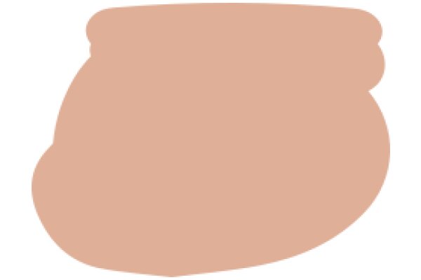 A Simple, Solid Shape: A Pink Oval