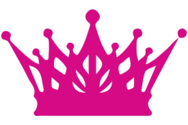 Vivid Pink Crown Icon