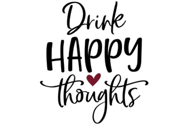 Drink Happy Thoughts