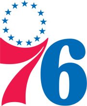 Vibrant Logo of the 76ers Basketball Team