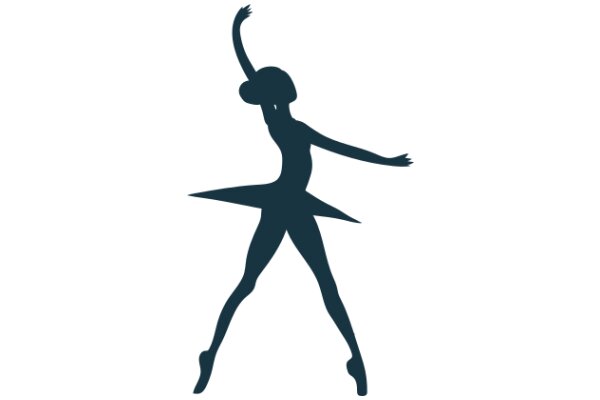 Elegant Ballerina Silhouette