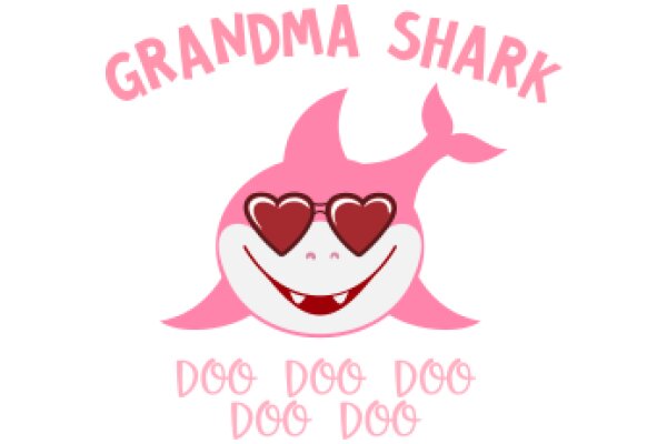 Grandma Shark's Playful Pink Adventure