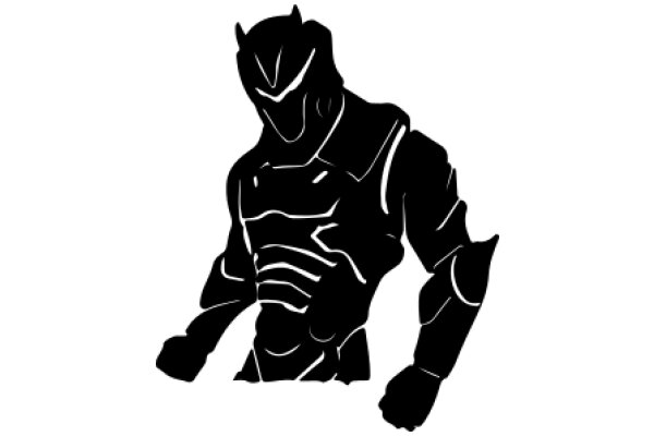 The Silhouette of a Mysterious Hero