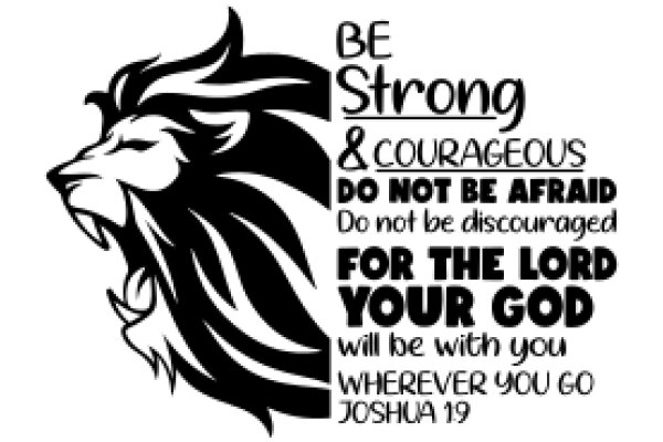 Be Strong and Courageous: A Biblical Quote from Joshua 1:9