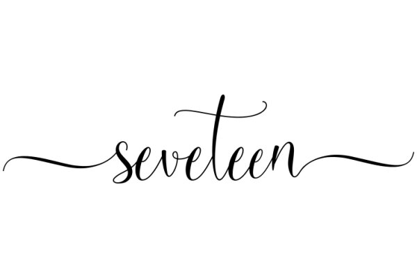 Stylish Logo for a Brand or Business Named 'Seventeen'