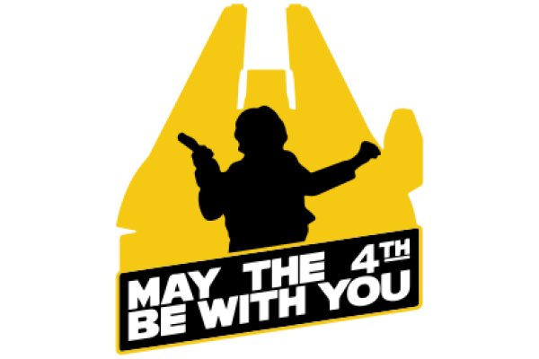 Celebrating the 4th of May with a Star Wars-themed message.