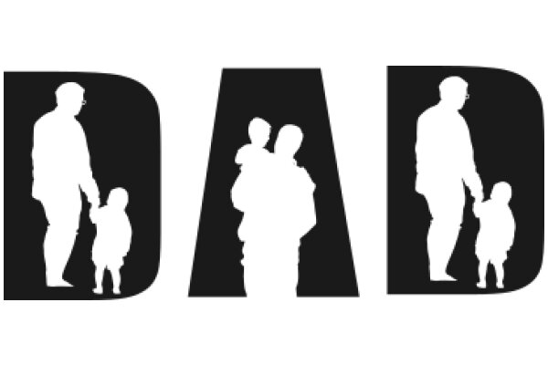 A Father's Love: A Silhouette Artwork