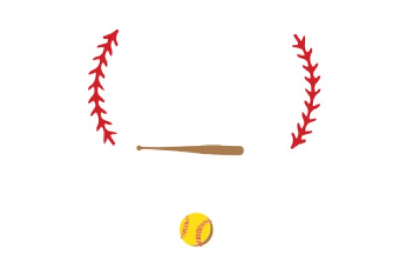 A Playful Scene of Baseball and Art