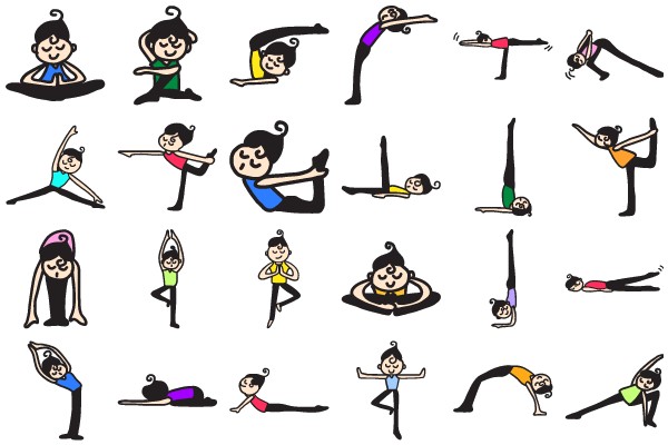 A Collection of Playful and Creative Yoga Poses