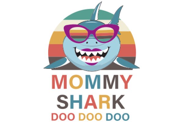 Mommy Shark's Colorful Adventure: A Playful Guide to Doodling and Coloring