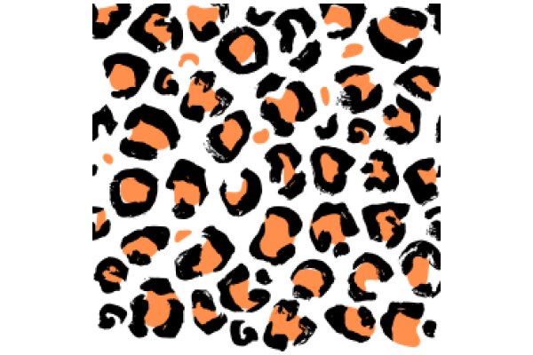 Vibrant Orange Abstract Pattern