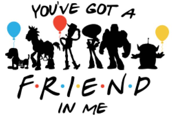 Friendship: A Collection of Iconic Characters from Popular Culture