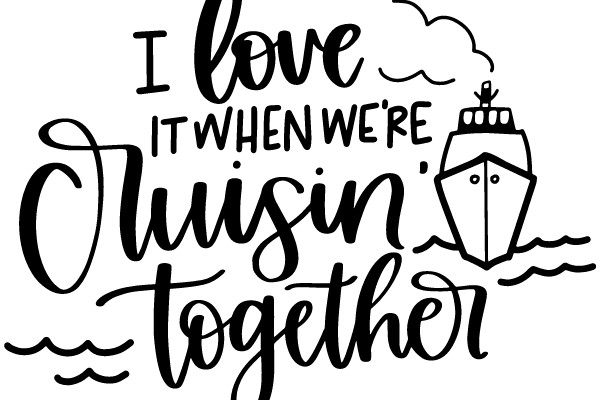 A Nautical Affirmation: I Love It When We're Cruisin' Together