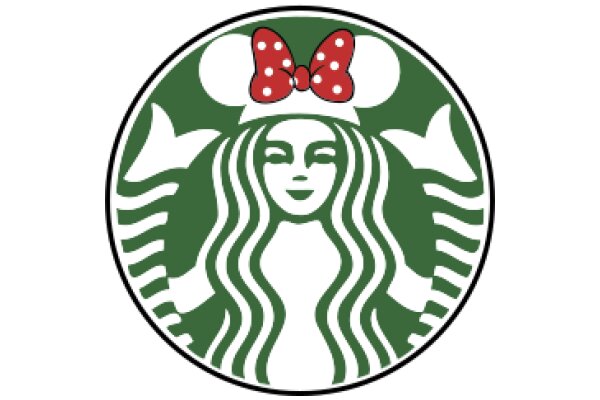 Starbucks Logo with a Playful Twist